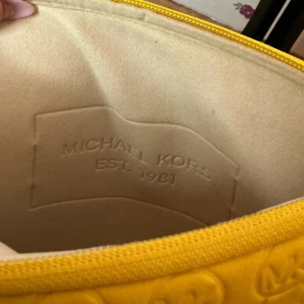 Michael Kors vibrant yellow